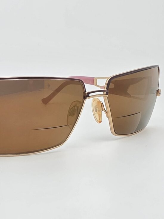 Cazal Mod. 969 Col. 699 Aubergine Gold Pink Rhinestone Sunglasses FRAME ONLY main image 4